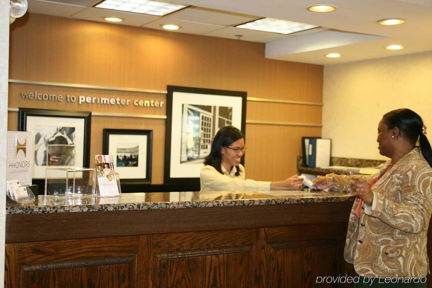 Hampton Inn Atlanta Perimeter Center Sandy Springs Interiør bilde